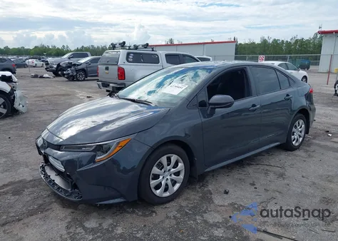 2025 Toyota Corolla Le z USA, uszkodzony, nr VIN 5YFB4MDE0SP232598